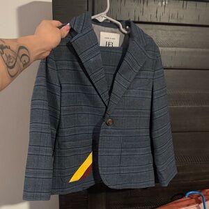 Boys Plaid Blazer and pant suit